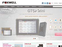 Tablet Screenshot of foxwelltech.com